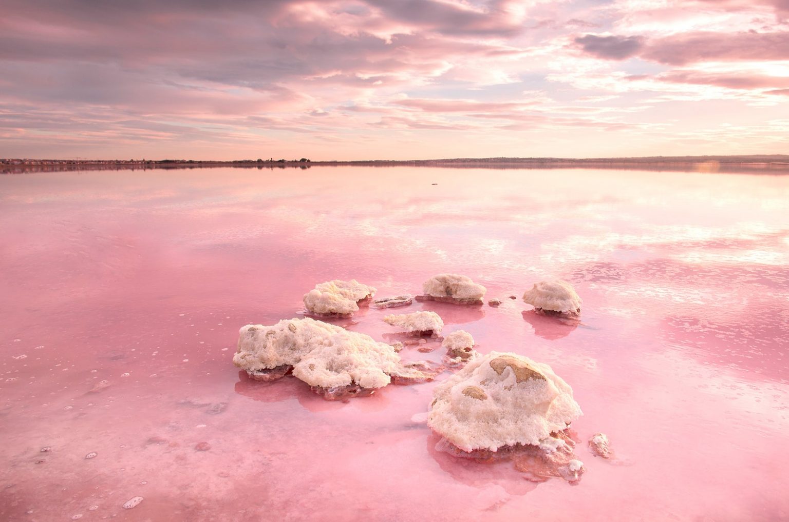 Lac Roz Visiter Alicante : Le lac rose de Torrevieja - Retraite en Espagne ...