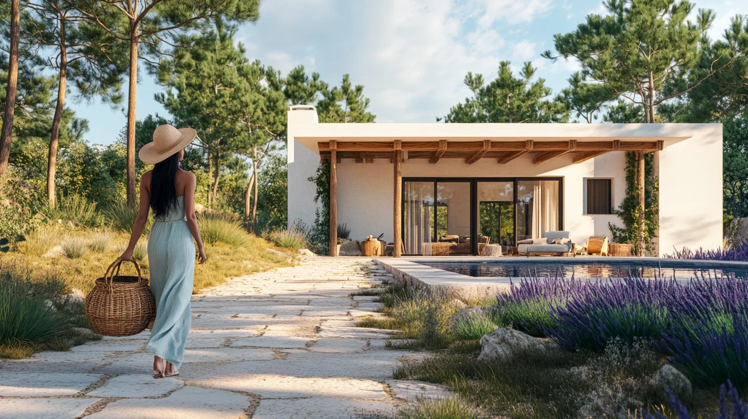 maison écologique en Espagne